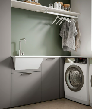 MINERVA 07 - Sectional laundry room cabinet by Edoné by Agorà - view 3